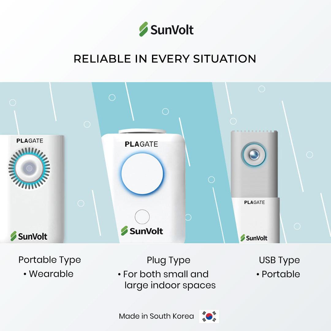 Sunvolt Plagate Portable Plasma Virus Cleaner | The Nest Attachment Parenting Hub