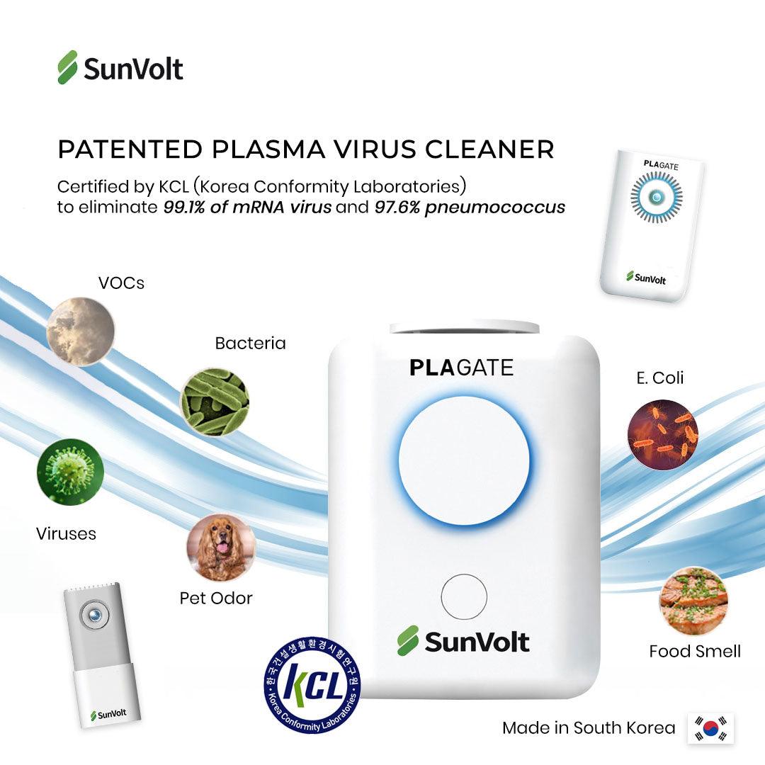 Sunvolt Plagate Portable Plasma Virus Cleaner | The Nest Attachment Parenting Hub