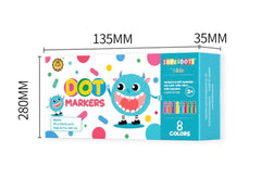 Superdots Big Dot marker (8 pcs) 60ml | The Nest Attachment Parenting Hub