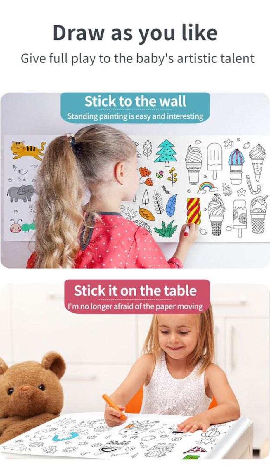 Superdots Children's Graffiti Scrolls 3y+ | The Nest Attachment Parenting Hub