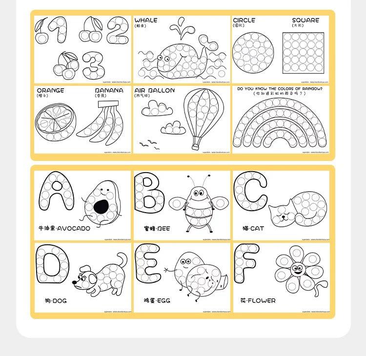 Superdots Dots Marker Workbook | The Nest Attachment Parenting Hub
