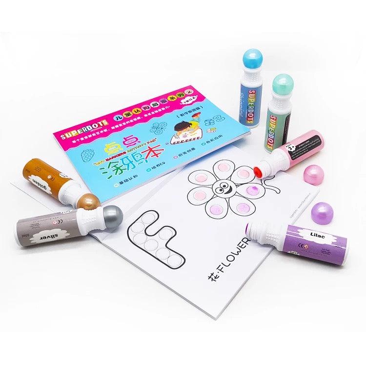 Superdots Dots Marker Workbook | The Nest Attachment Parenting Hub