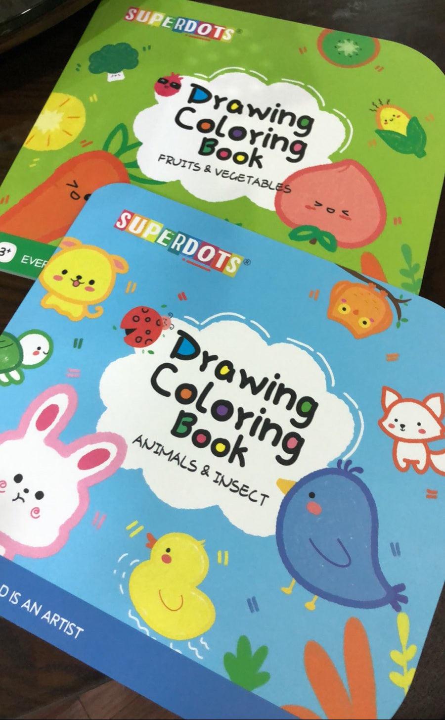 Superdots Drawing Coloring Book | The Nest Attachment Parenting Hub
