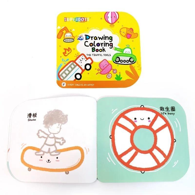 Superdots Drawing Coloring Book | The Nest Attachment Parenting Hub