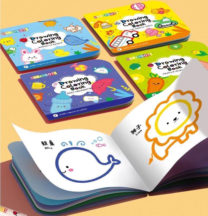 Superdots Drawing Coloring Book | The Nest Attachment Parenting Hub