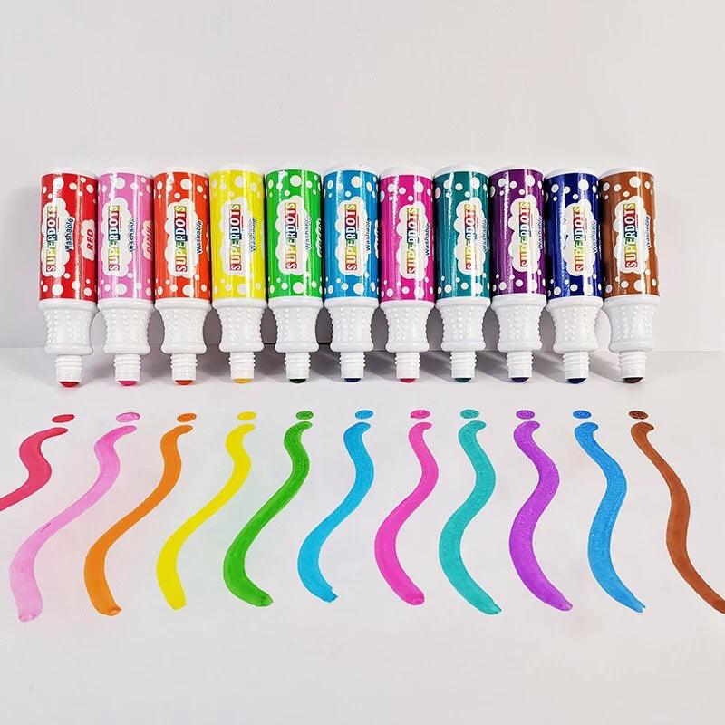 Superdots Small Dot marker (12 pcs) 40ml | The Nest Attachment Parenting Hub