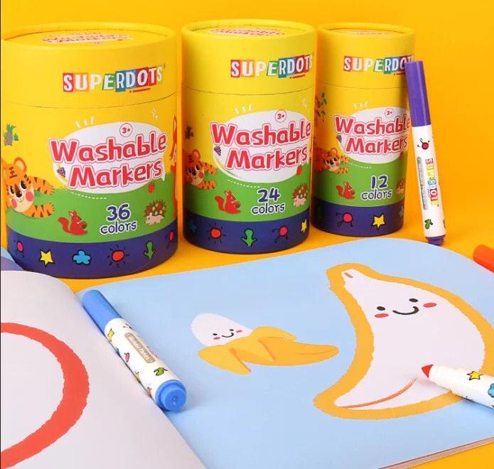 Superdots Washable Marker | The Nest Attachment Parenting Hub