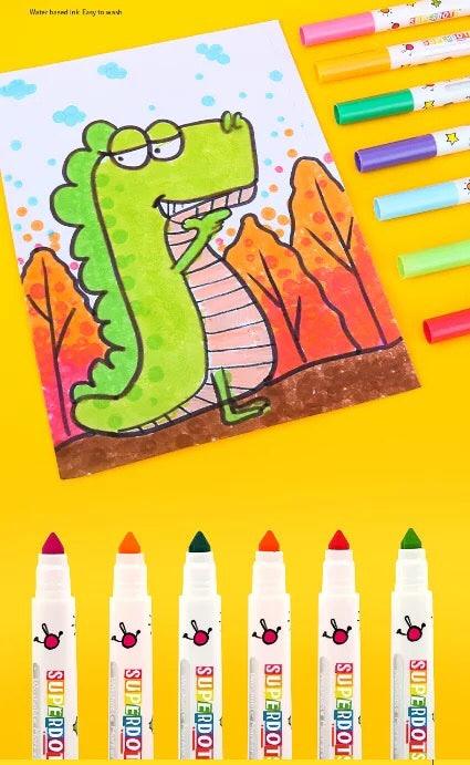 Superdots Washable Marker | The Nest Attachment Parenting Hub