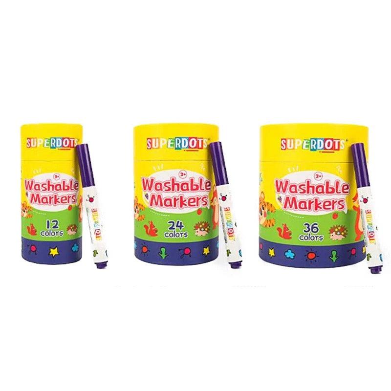 Superdots Washable Marker | The Nest Attachment Parenting Hub