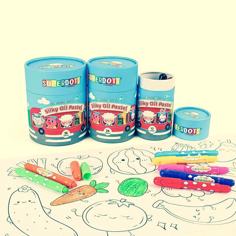 Superdots Washable Silky Pastel | The Nest Attachment Parenting Hub