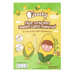 Peachy Rice Cracker Sweet Corn