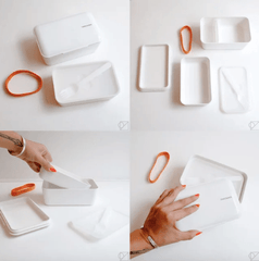 Takenaka Expanded Double Layer Bento | The Nest Attachment Parenting Hub