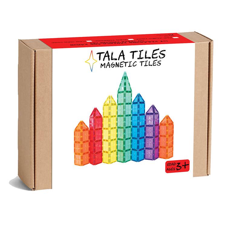 Tala Tiles Magnetic Tiles 108-Piece Starter Set | The Nest Attachment Parenting Hub