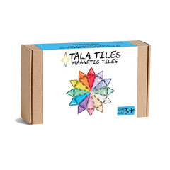 Tala Tiles Magnetic Tiles 48-Piece Triangles Set | The Nest Attachment Parenting Hub