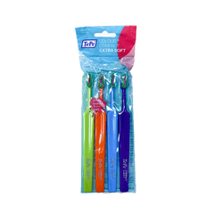TePe Colour (Extra Soft) 4pcs Plastic TEP.332-482 | The Nest Attachment Parenting Hub