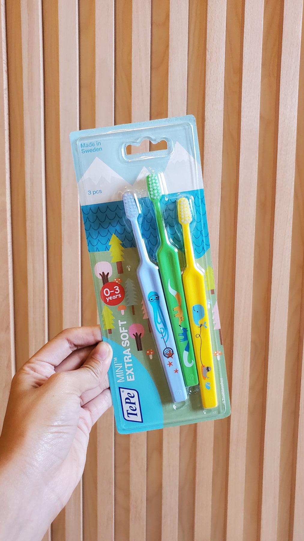 TePe Mini Extra Soft 3pcs Blister (0-3yo) TEP.382-210 | The Nest Attachment Parenting Hub