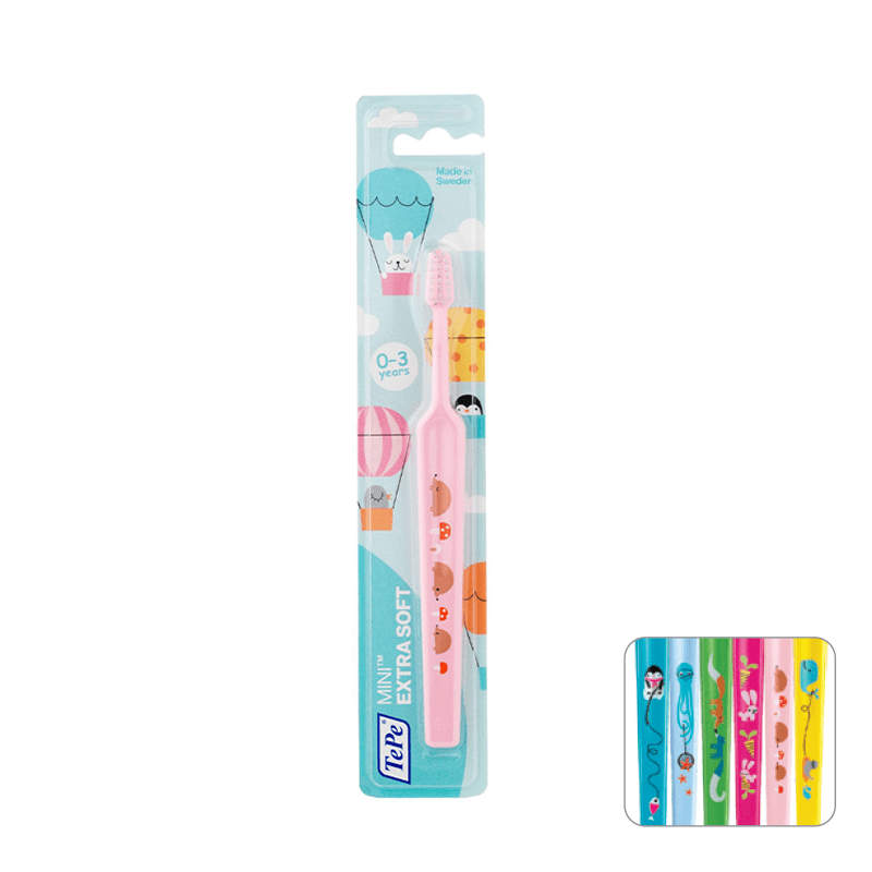 TePe Mini Extra Soft Blister (from 1st tooth)TEP.382-610 | The Nest Attachment Parenting Hub