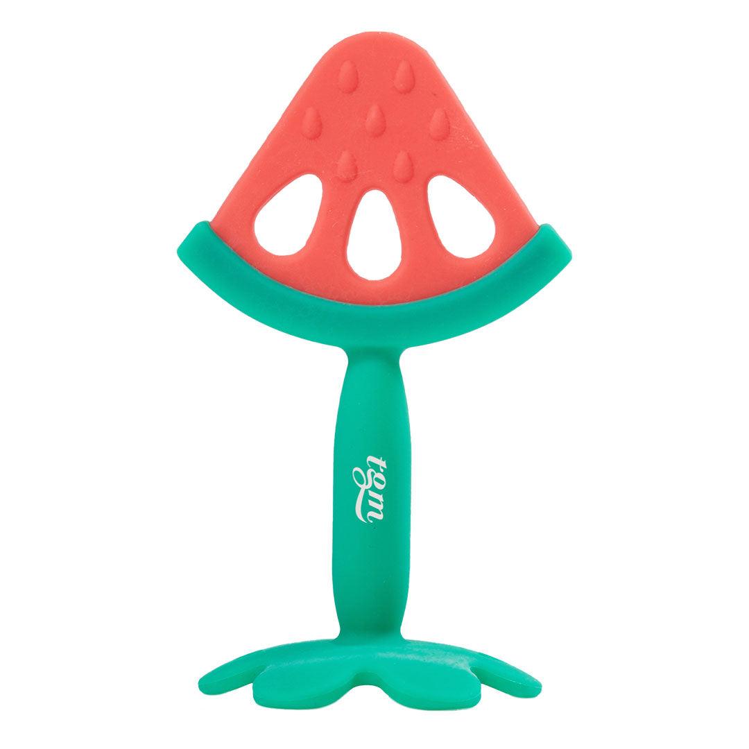 TGM Silicone Fruity Hand Teether & Training Toothbrush | The Nest Attachment Parenting Hub