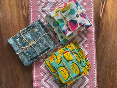 The Good Cloth Beeswax Wraps and Food Bags - Geometric Hexagon | The Nest Attachment Parenting Hub