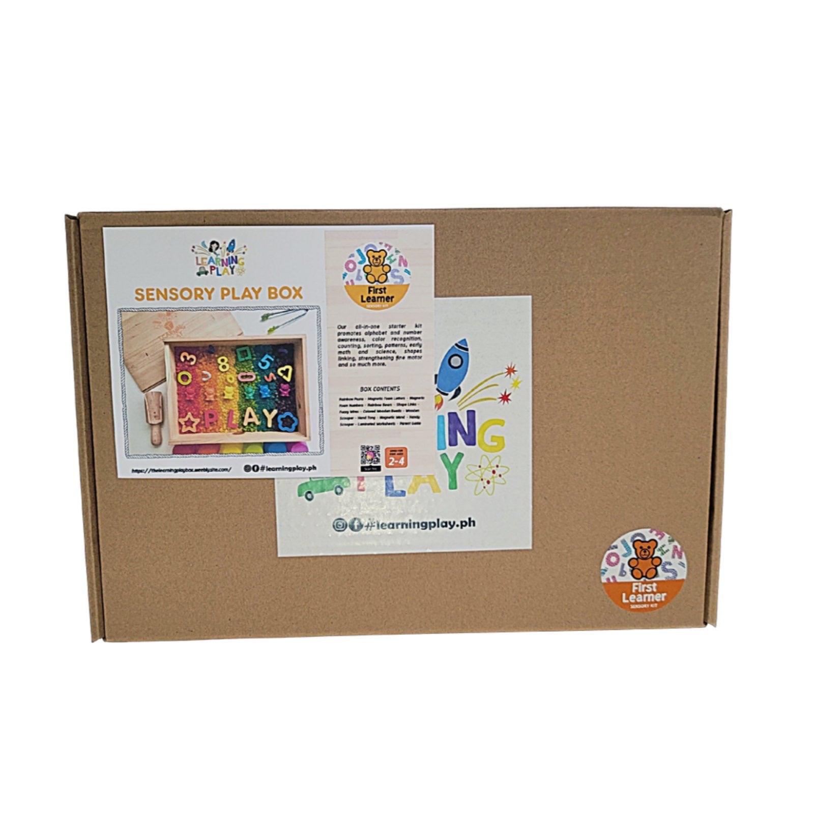 The Learning Playbox First Learner Play Box (Corrugated Box) | The Nest Attachment Parenting Hub