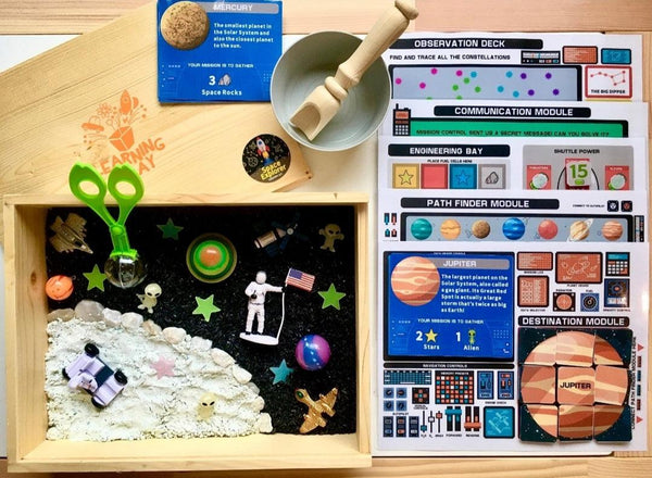 The Learning Playbox Space Explorer Play Box (Corrugated Box) – The ...