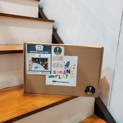 The Learning Playbox Space Explorer Play Box (Corrugated Box) | The Nest Attachment Parenting Hub