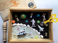 The Learning Playbox Space Explorer Play Box (Wooden Box) | The Nest Attachment Parenting Hub