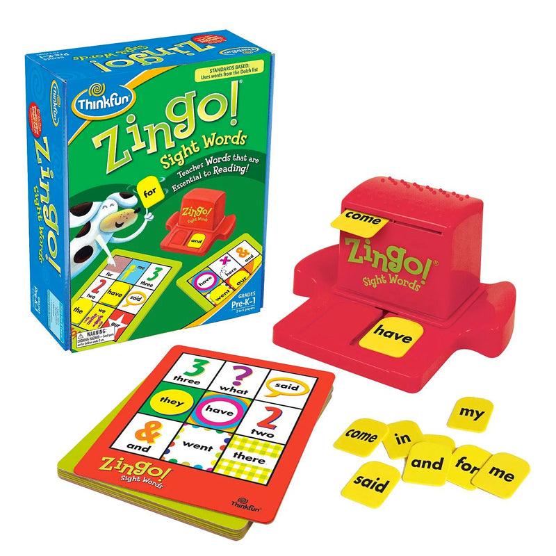 Thinkfun Zingo Sight Words | The Nest Attachment Parenting Hub