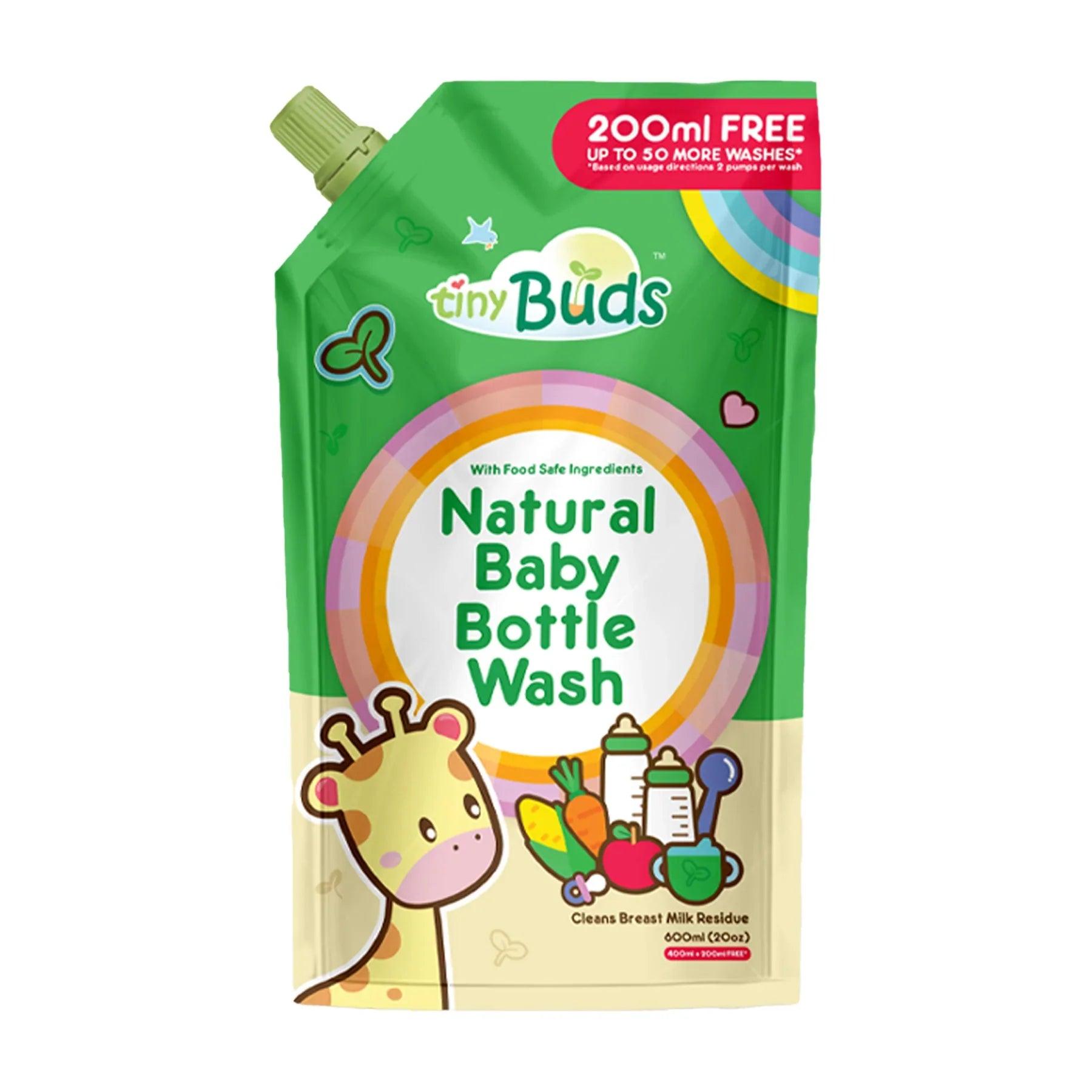 Tiny Buds Natural Baby Bottle & Utensil Wash | The Nest Attachment Parenting Hub