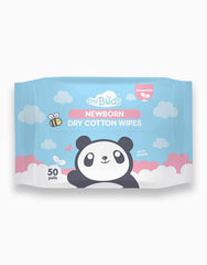 Tiny Buds Newborn Dry Cotton Wipes (50 pulls) | The Nest Attachment Parenting Hub