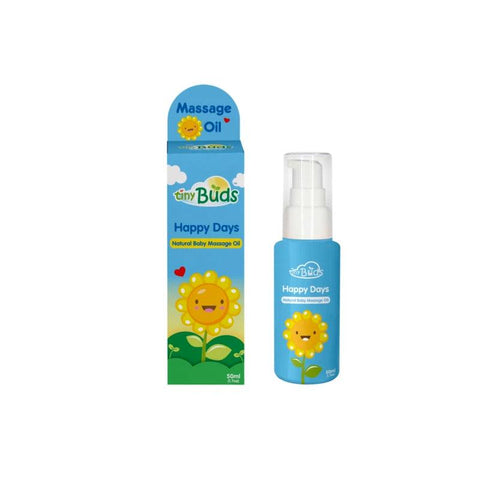 Tiny Buds Sunflower Natural Baby Oil 50ml | The Nest Attachment Parenting Hub