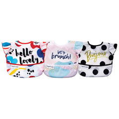 Tiny Twinkle Mess Proof Easy Bibs | The Nest Attachment Parenting Hub