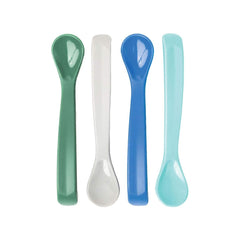 Tiny Twinkle Silicone Baby Spoon 4-pack | The Nest Attachment Parenting Hub