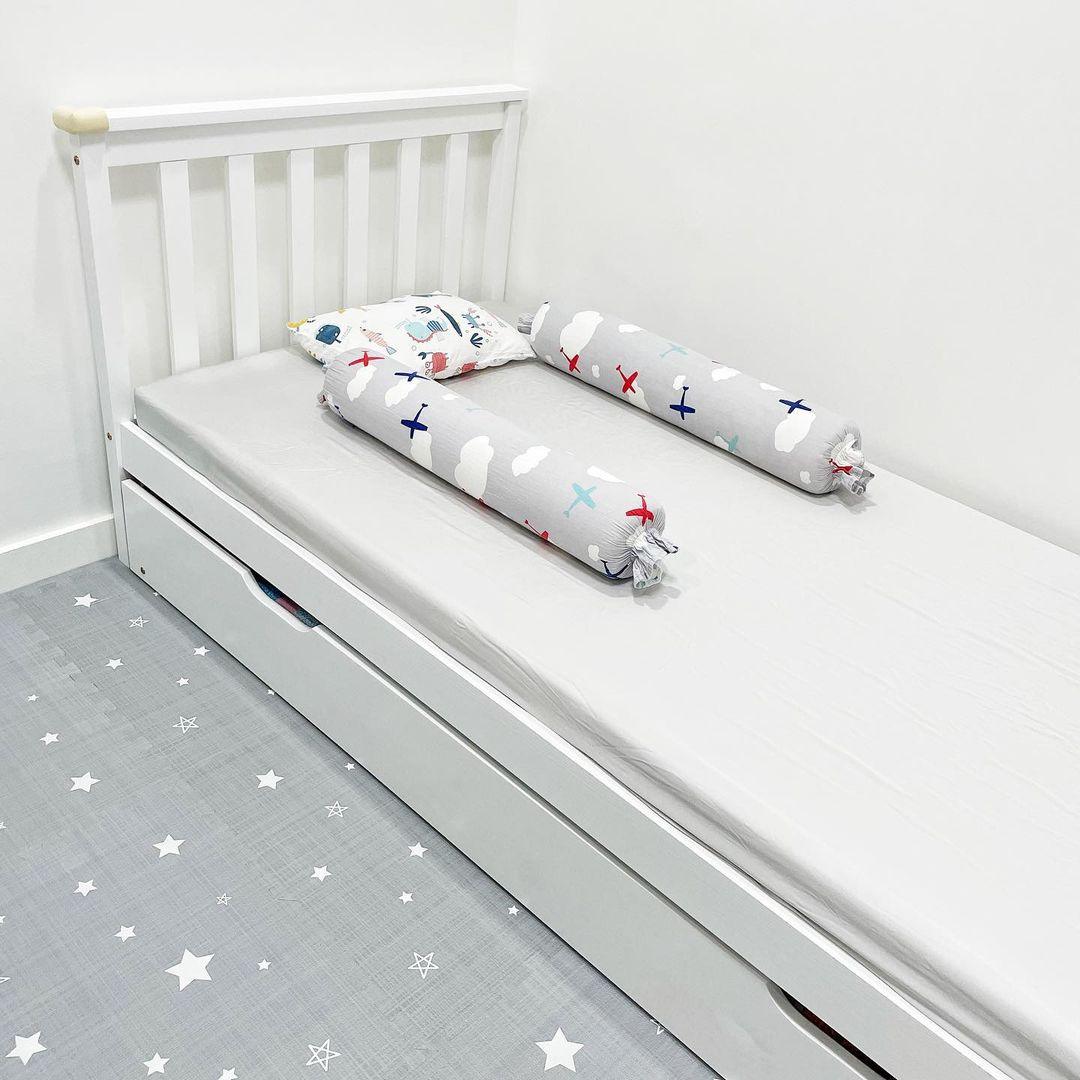 Tiny Winks Bamboo Playpen Bed Sheet (4x26x38") | The Nest Attachment Parenting Hub