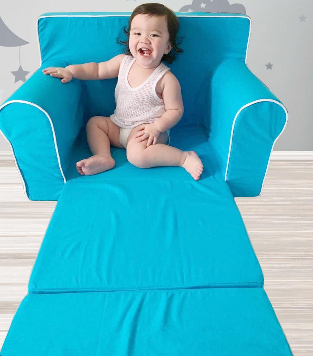 Tiny Winks Kiddie Sofa / Sofabed COVER - Cotton Canvas (Made to order) | The Nest Attachment Parenting Hub