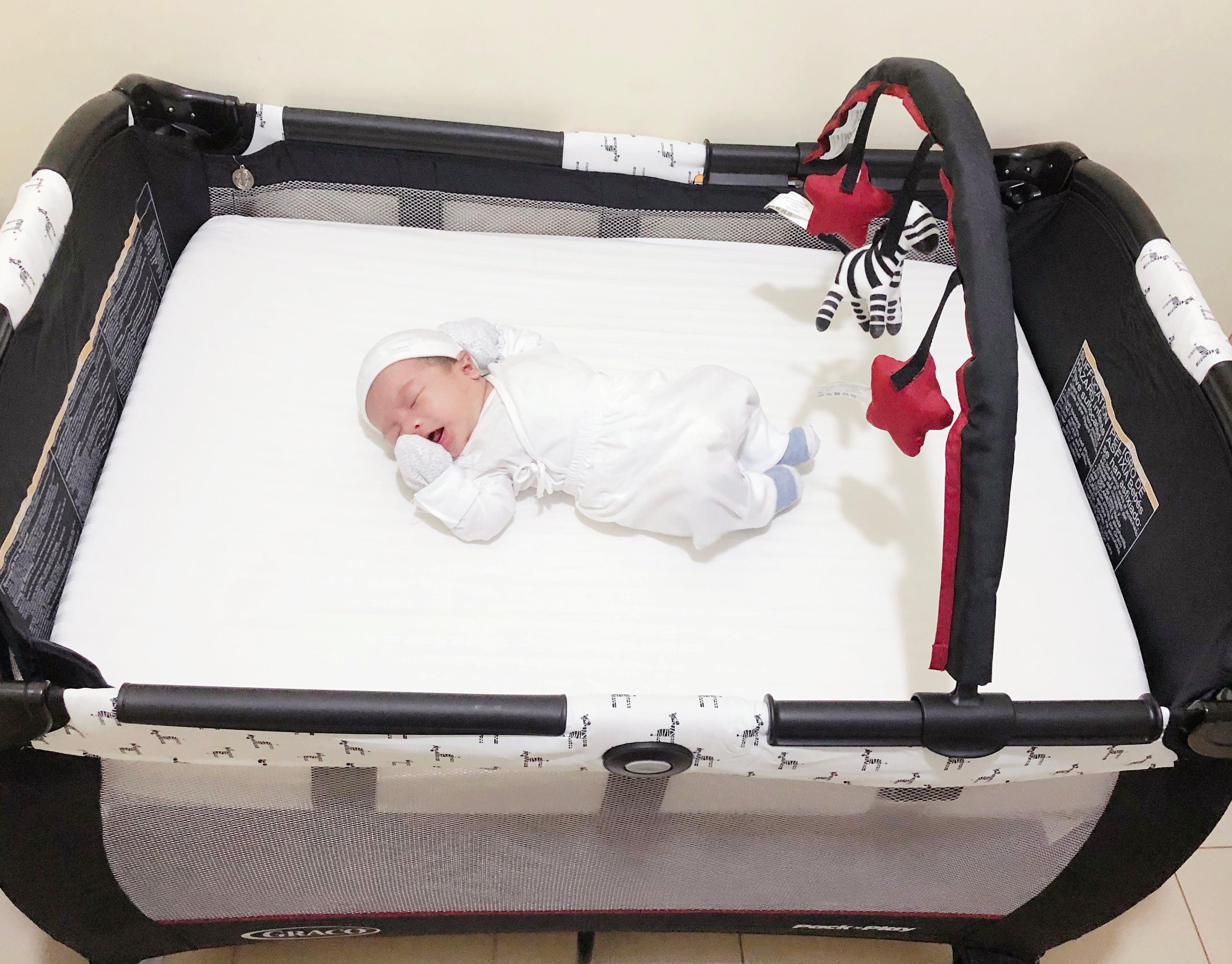 Baby playpen 2024 with mattress