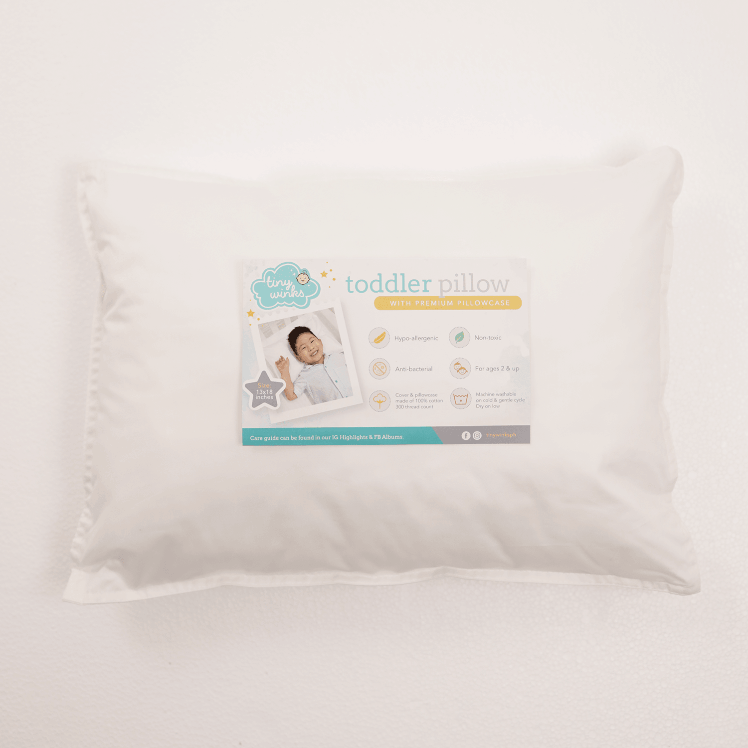 Tiny Winks Toddler Head Pillow 2y+ | The Nest Attachment Parenting Hub