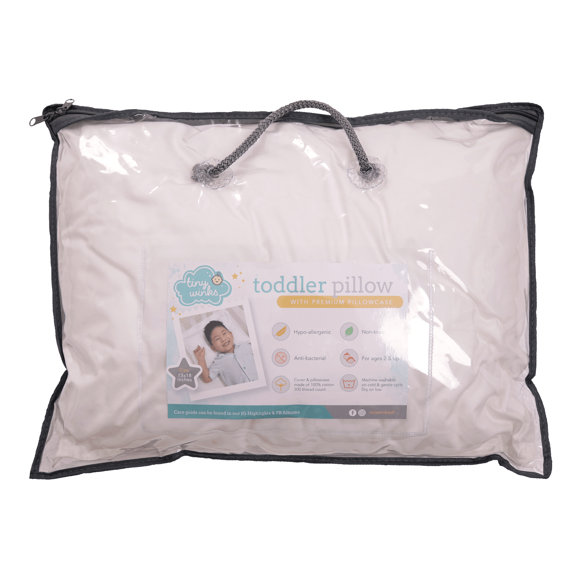 Tiny Winks Toddler Head Pillow 2y+ | The Nest Attachment Parenting Hub