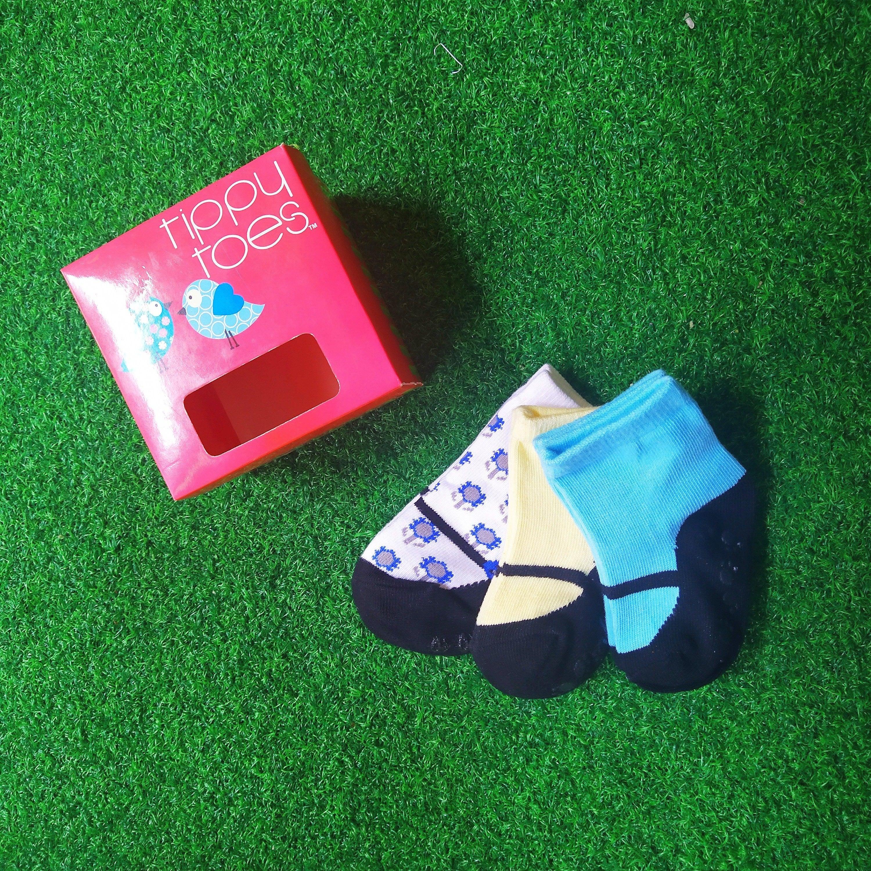 Tippy Toes Baby Socks Pack of 3's | The Nest Attachment Parenting Hub