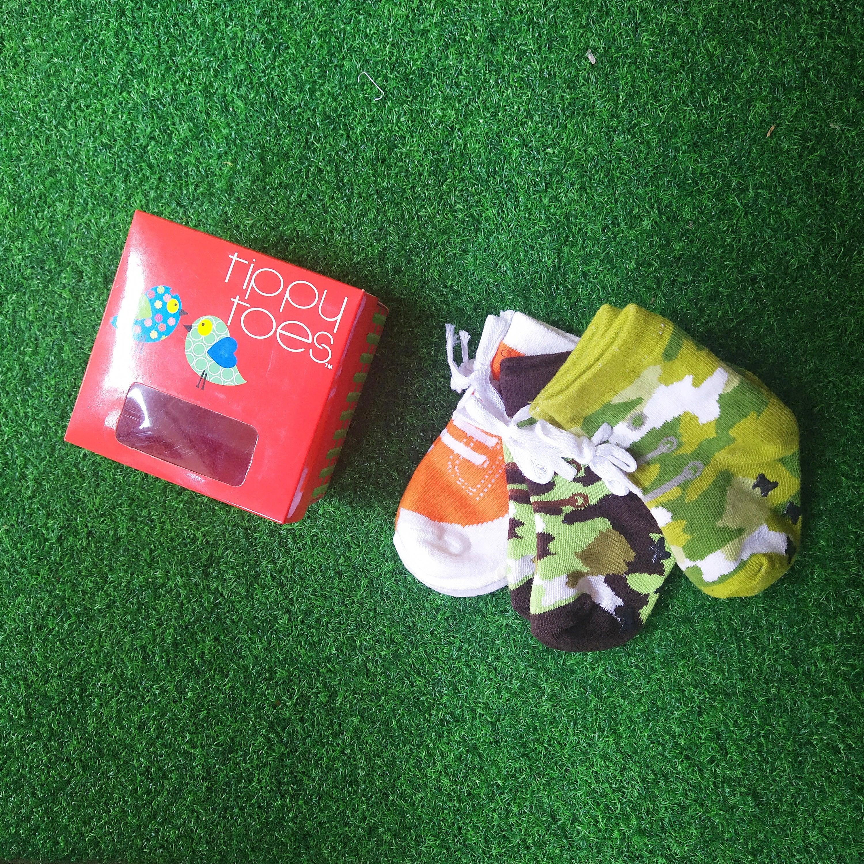 Tippy Toes Baby Socks Pack of 3's | The Nest Attachment Parenting Hub