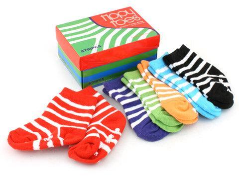 Tippy Toes Pack of 6 Boy's Socks | The Nest Attachment Parenting Hub