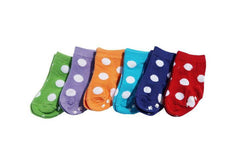 Tippy Toes Pack of 6 Girl's Socks | The Nest Attachment Parenting Hub