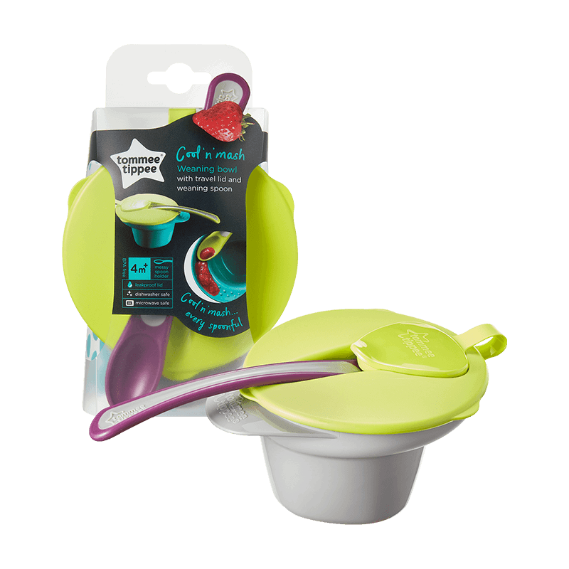 Tommee Tippee Cool and Mash Weaning Bowl 4m+ | The Nest Attachment Parenting Hub