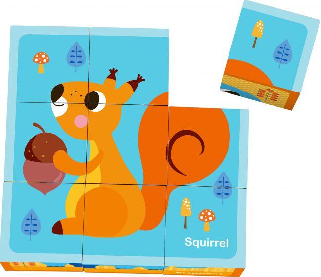 Tooky Toys Animal Block Puzzle | The Nest Attachment Parenting Hub