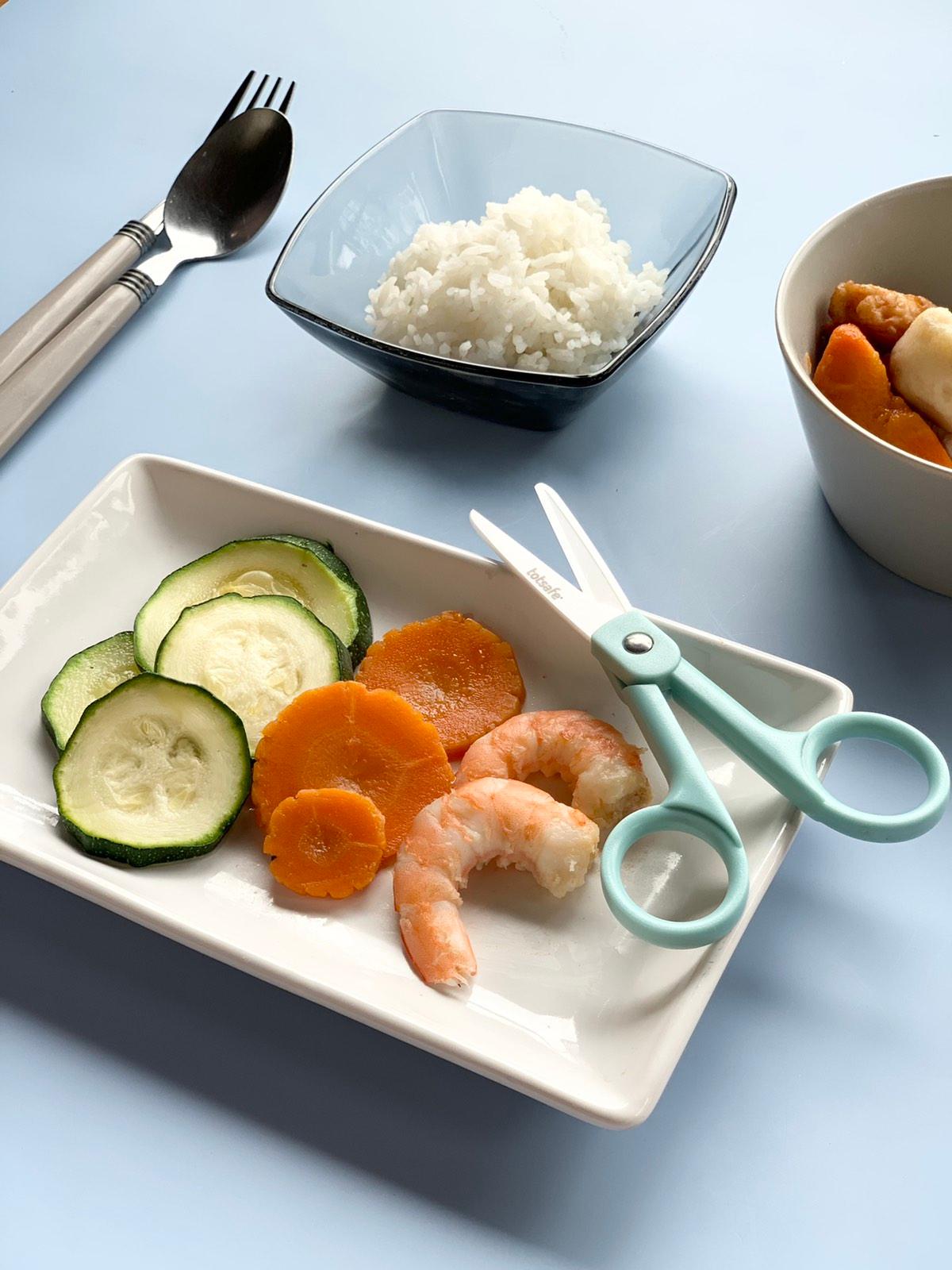 Totsafe Ceramic Food Scissors | The Nest Attachment Parenting Hub