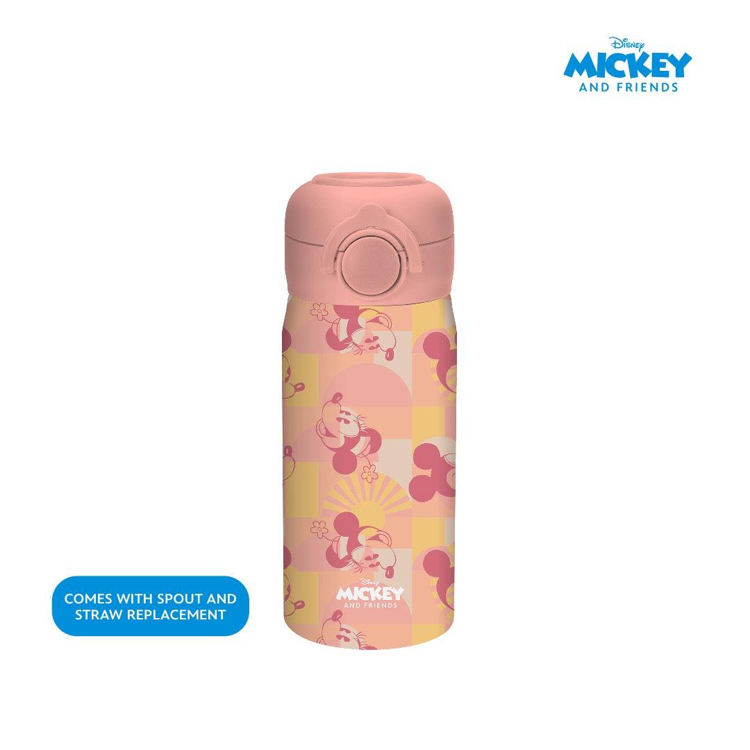 Totsafe Disney Stainless Insulated Water Straw Bottle 350ml | The Nest Attachment Parenting Hub