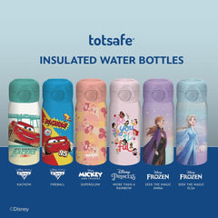 Totsafe Disney Stainless Insulated Water Straw Bottle 350ml | The Nest Attachment Parenting Hub