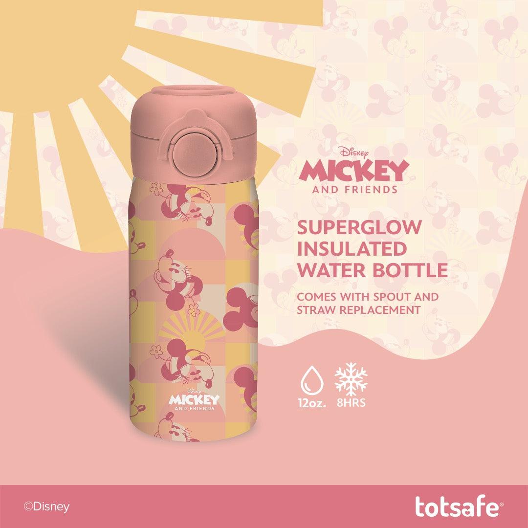 Totsafe Disney Stainless Insulated Water Straw Bottle 350ml | The Nest Attachment Parenting Hub