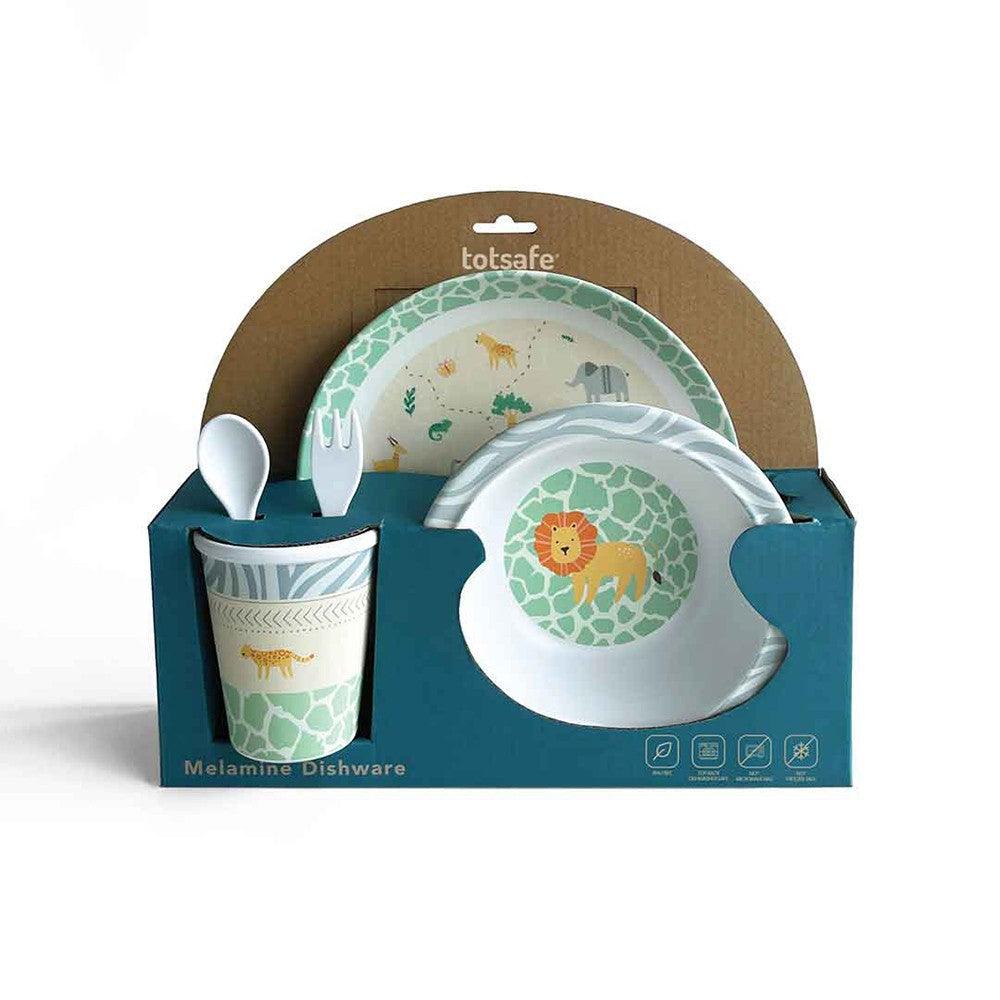 Totsafe Premium Melamine Dishware Set | The Nest Attachment Parenting Hub