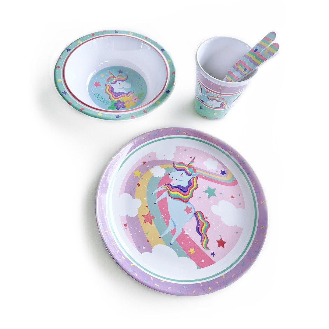 Totsafe Premium Melamine Dishware Set | The Nest Attachment Parenting Hub